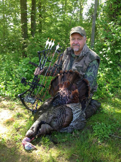 Billy with a Turkey